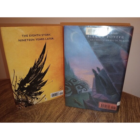 Harry Potter Hardcover Lot: Prisoner Azkaban 1st Ed 1999, Cursed Child Rehearsal - Picture 7 of 10